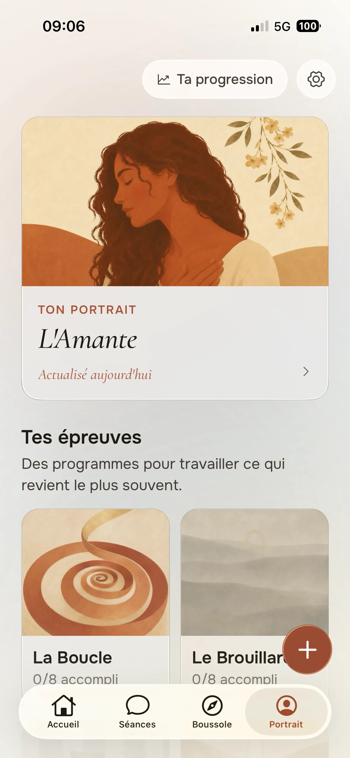 Covelane · portrait évolutif